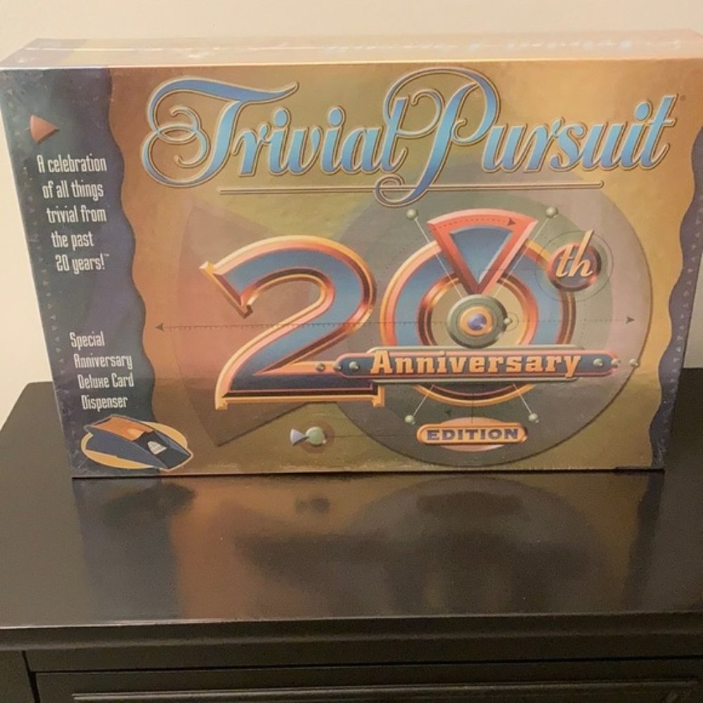 Trivial Pursuit 20th Anniversary Edition Hasbro- New Still in Original Packaging
